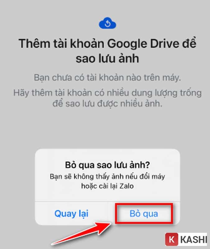 Bỏ qua Google Drive