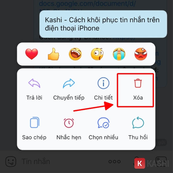 Cách khôi phục tin nhắn trên điện thoại iPhone
