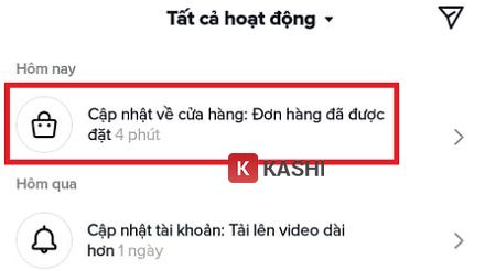 Xem cập nhật cửa hàng