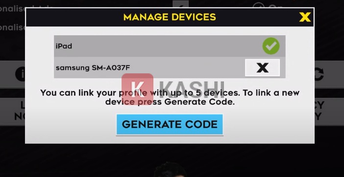 Đăng xuất tài khoản trên thiết bị phụ