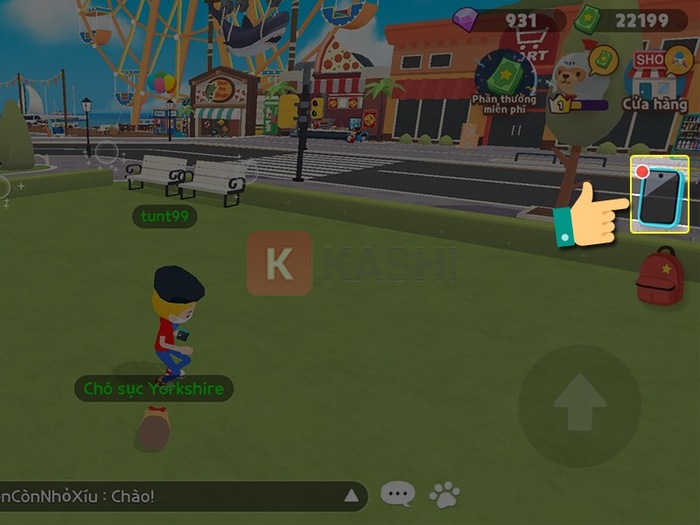 Nhấn biểu tượng "Điện thoại"