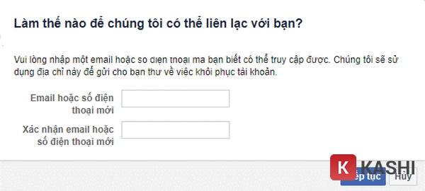 Nhập thông tin mới