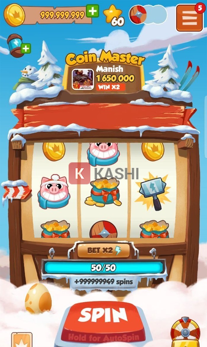 Spin - Vòng quay may mắn trong Coin Master