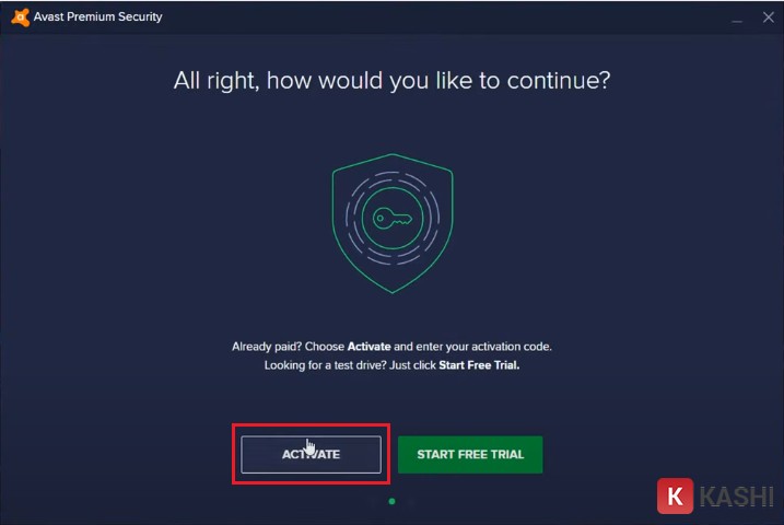 Kích hoạt ứng dụng