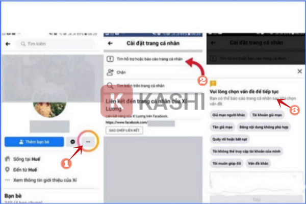Báo cáo trên điện thoại