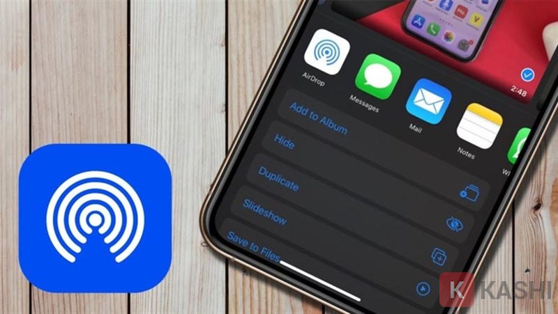 Cách bật Airdrop trên Iphone
