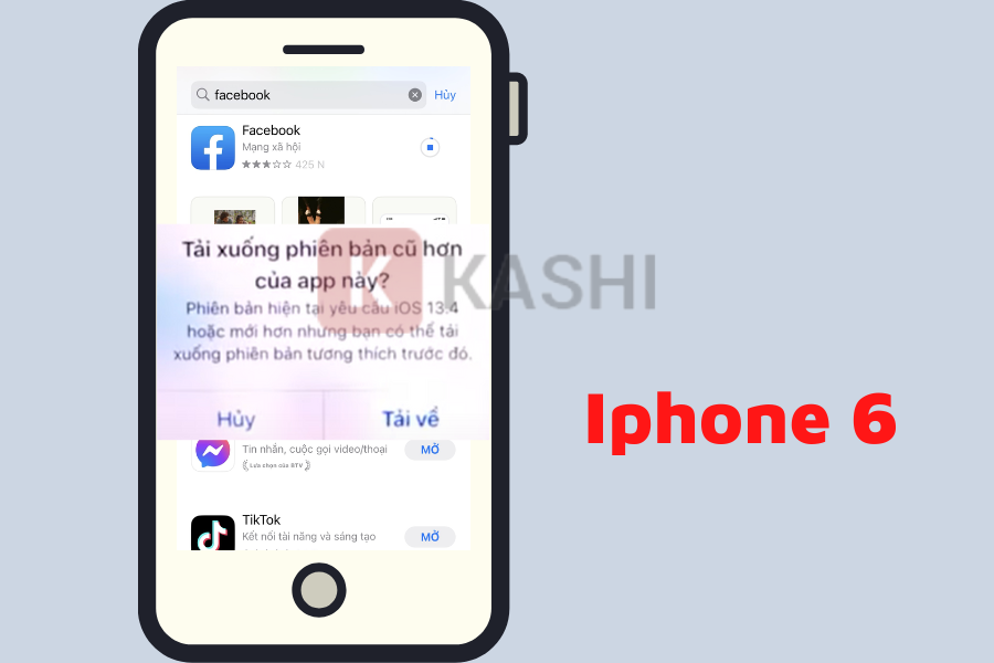 Tải Facebook trên iPhone 6