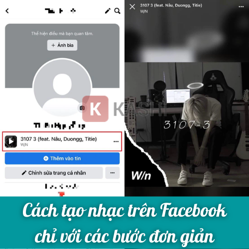 Thêm nhạc vào Facebook: Tiểu sử, Story