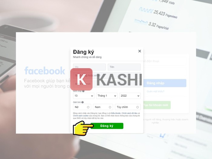 Nhập thông tin đăng ký