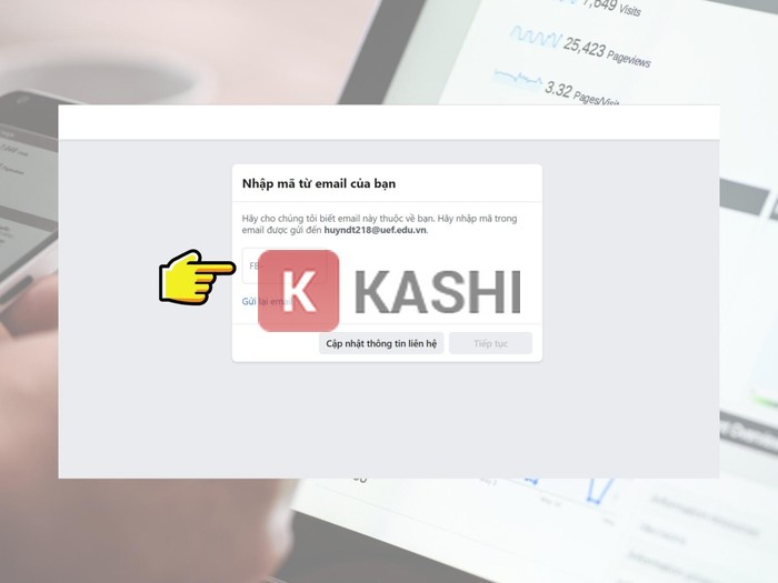 Nhập mã xác thực