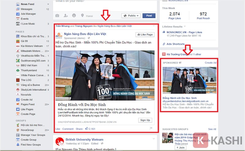 Quảng cáo website