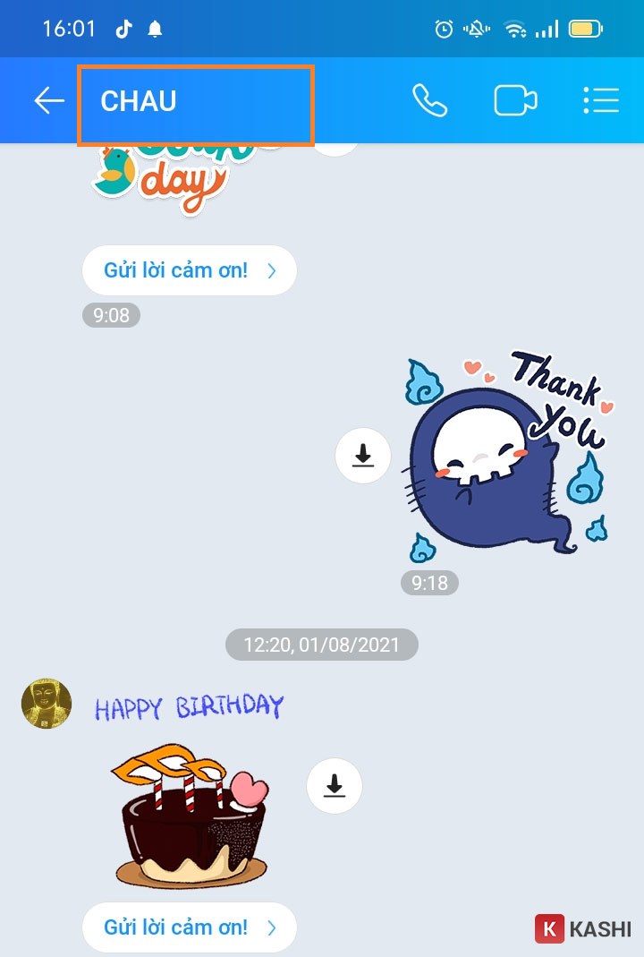 Ẩn trạng thái online Zalo