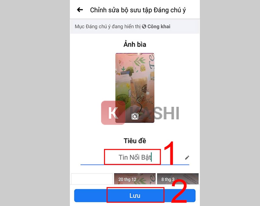 Lưu tin nổi bật