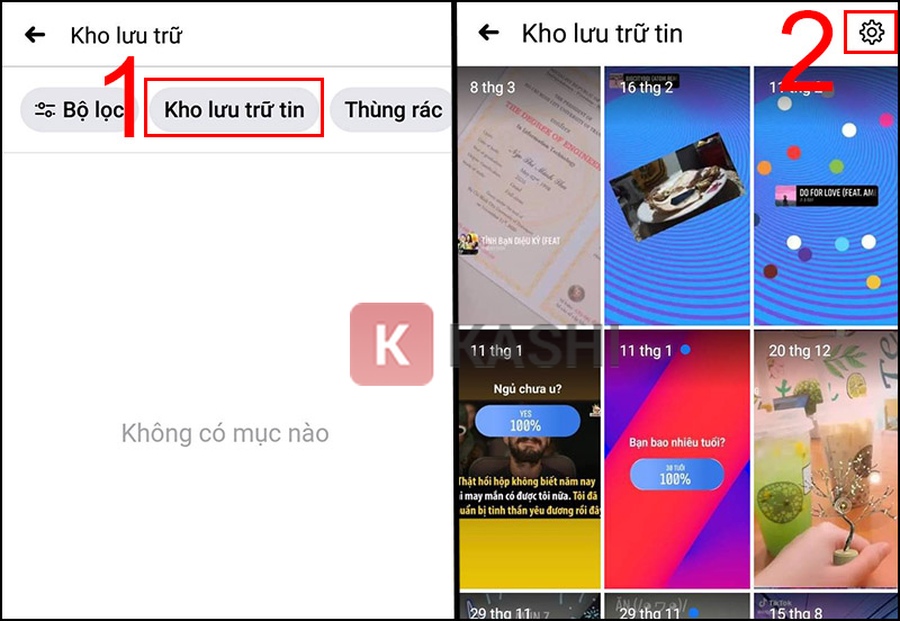 Cài đặt kho lưu trữ