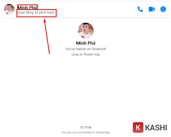 Kiểm tra trạng thái hoạt động