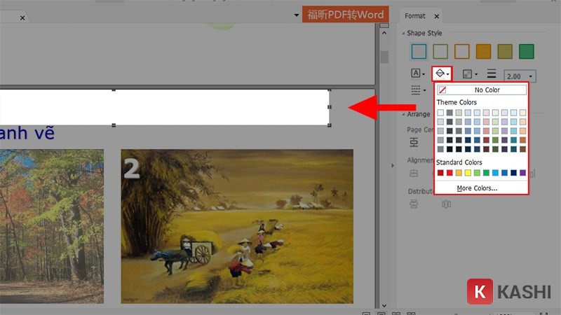 Cách Xóa Chữ Trong File PDF Đơn Giản và Hiệu Quả 2024 Chỉnh màu nền và viền