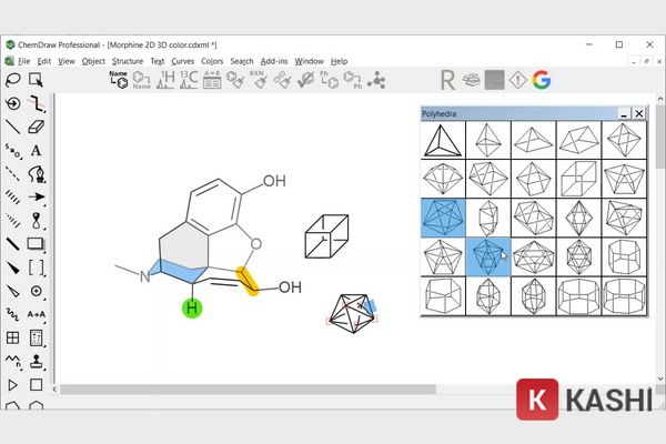 Vẽ cấu trúc phân tử trên ChemDraw