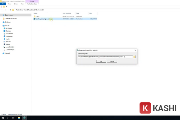 Chạy file cài đặt