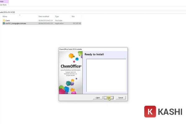 Cài đặt ChemDraw