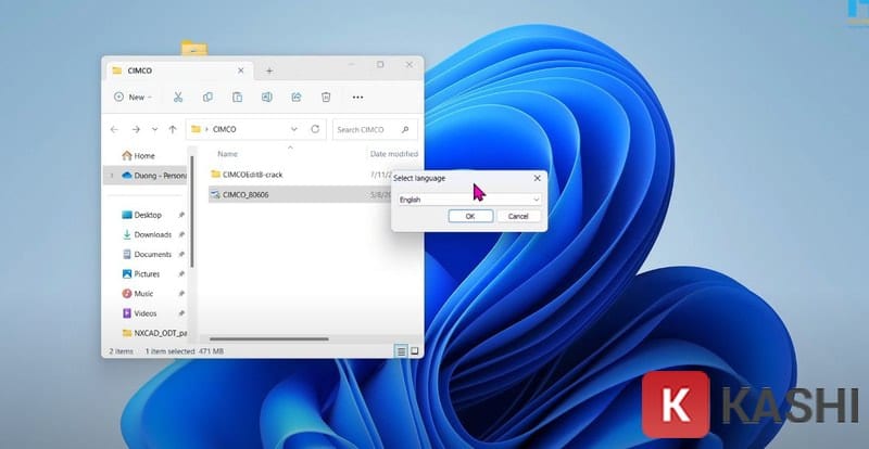 Chọn ngôn ngữ English