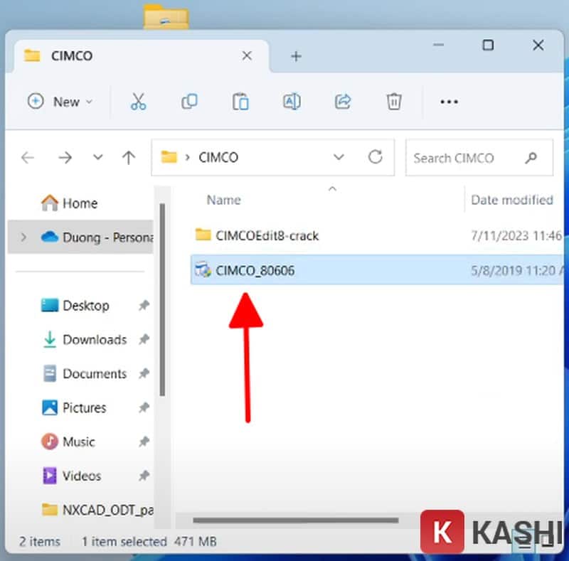 Chạy file cài đặt với quyền Admin
