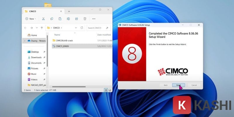 Hoàn tất cài đặt