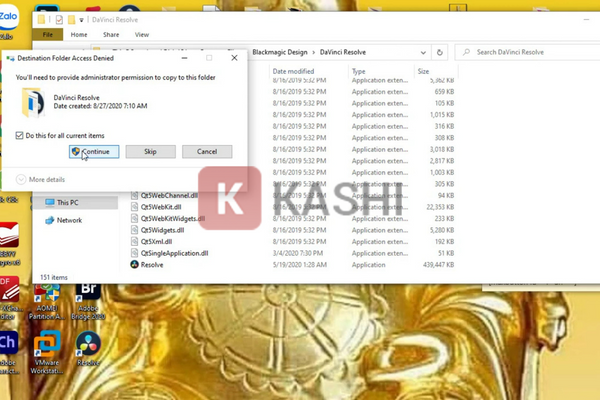 Hoàn tất cài đặt