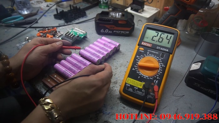 Quy trình kiểm tra cell pin