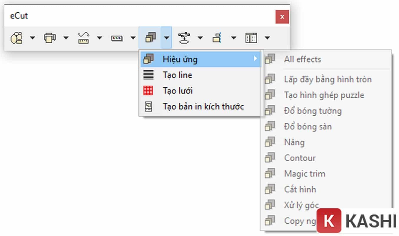 Hiệu ứng nâng cao