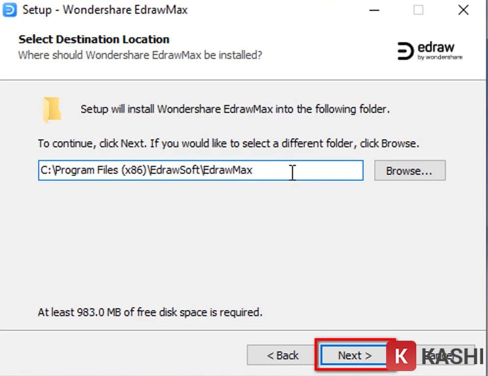 Cài đặt EdrawMax