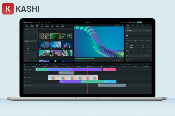 Giao diện Filmora 12