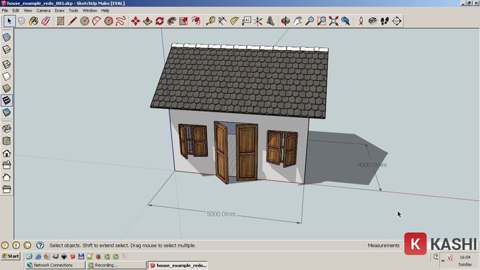 Giao diện Sketchup 2019 mới nhất