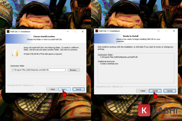 Cài đặt Half-Life 1.1