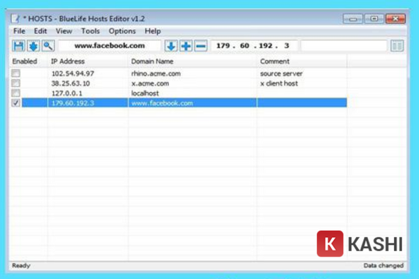 Khởi động Hosts Editor