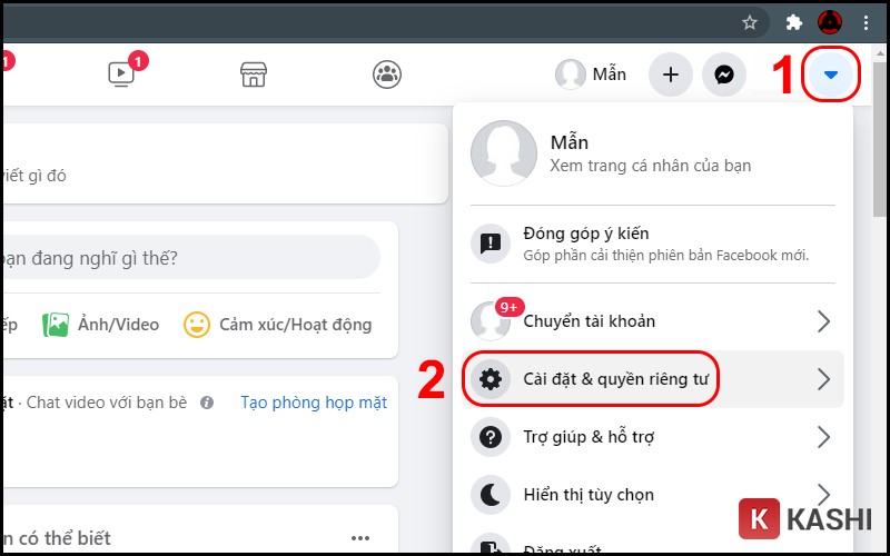 Cách Đổi Tên Facebook 1 Chữ Đơn Giản 2024 Cài đặt và quyền riêng tư