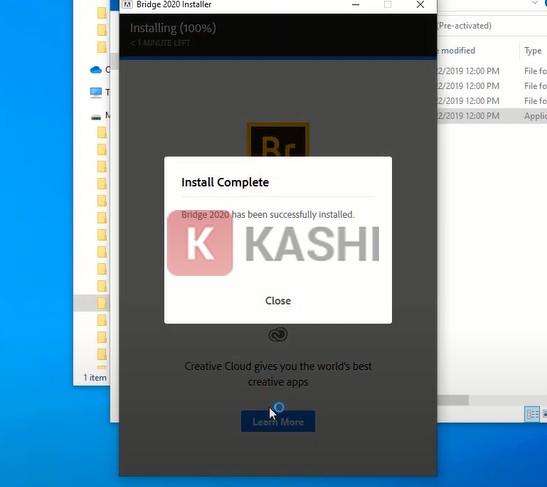 Cài đặt hoàn tất