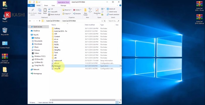 Click để mở file