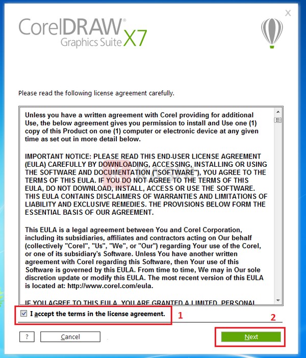 Chấp nhận điều khoản