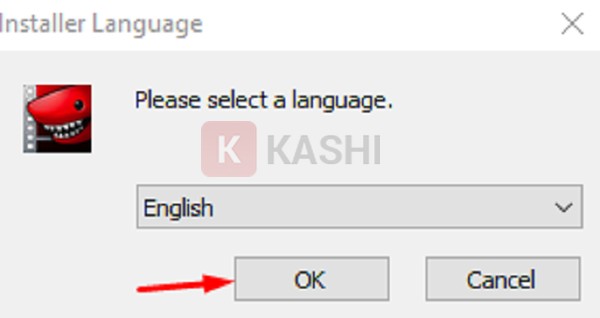 Chọn ngôn ngữ cài đặt