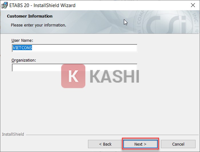 Các bước cài đặt ETABS 2020