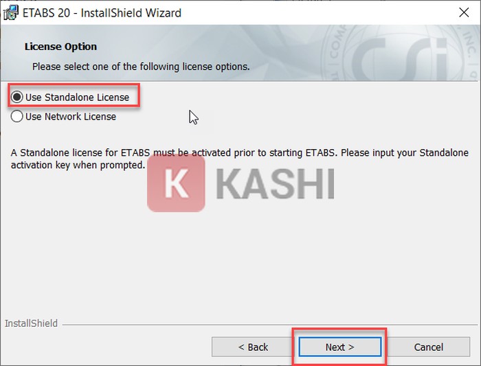 Các bước cài đặt ETABS 2020