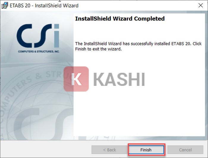 Các bước cài đặt ETABS 2020