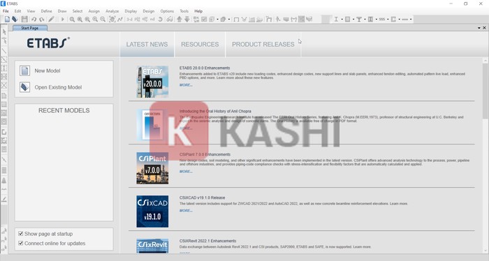 Các bước kích hoạt ETABS 2020