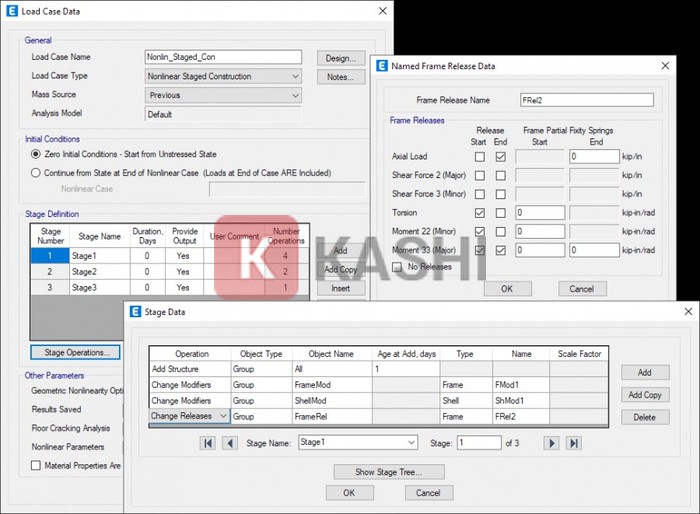 Phân tích trong ETABS 2020