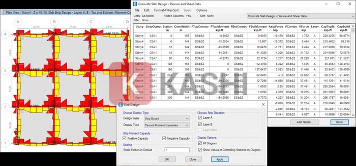 Thiết kế trong ETABS 2020