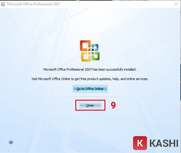 Hoàn tất cài đặt