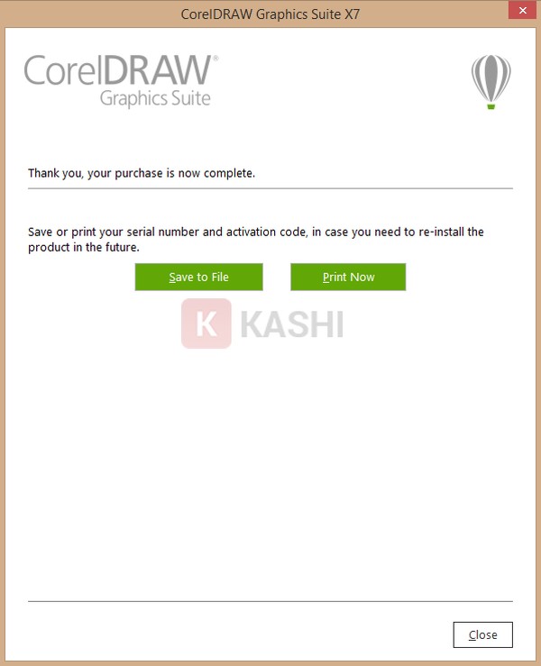 Hoàn tất kích hoạt