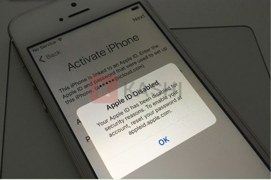 Hậu quả Apple ID bị khóa