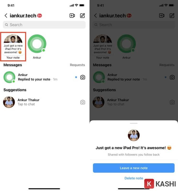 Thêm ghi chú mới