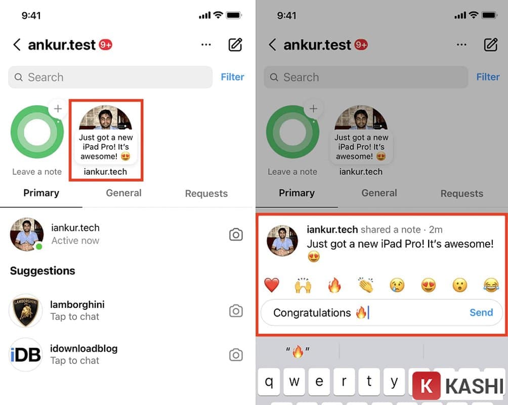 Trả lời ghi chú